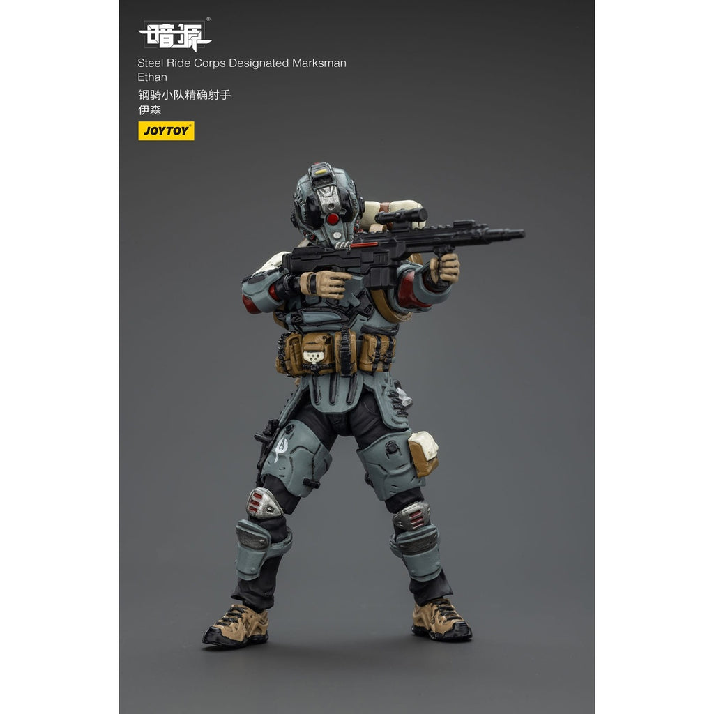 Image produit Steel Ride Corps Dark Source figurine articulée Designated Marksman Ethan 7 cm