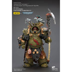 Image produit Figurine d’action Warhammer 40k 1/18 Death Guard Deathshroud Terminator 1 avec Manreaper et Plaguespurter Gauntlet 14 cm
