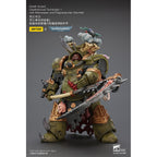 Image produit Figurine d’action Warhammer 40k 1/18 Death Guard Deathshroud Terminator 1 avec Manreaper et Plaguespurter Gauntlet 14 cm
