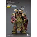 Image produit Warhammer 40k Figurine articulée 1/18 Death Guard Deathshroud Terminator 2 avec Manreaper et Plaguespurter Gauntlet 14 cm