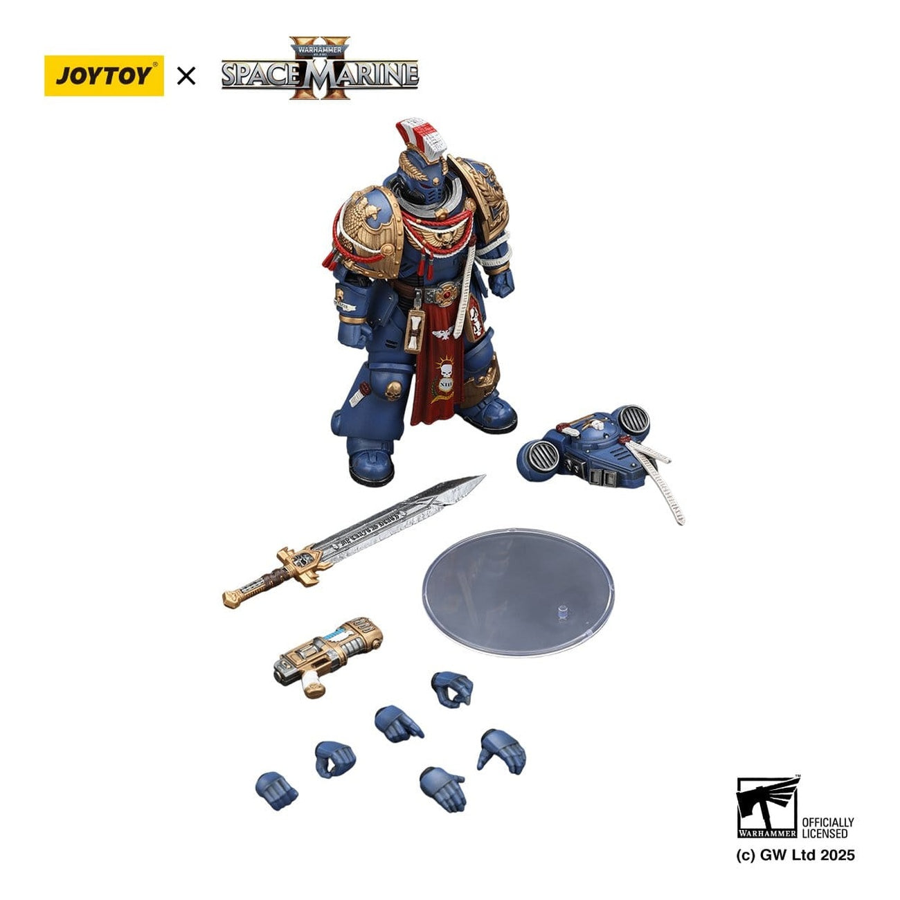 Image produit Figurine articulée Warhammer 40,000 Ultramarines Relic Primus Armour 12 cm