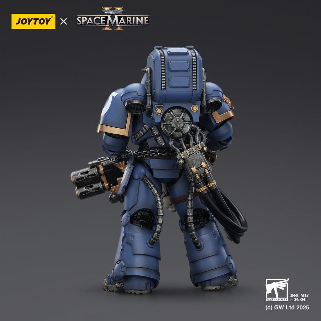 Image produit Warhammer 40,000: Space Marine 2 Figurine articulée Ultramarines Heavy Artificer Armor avec Relic Multi-Melta 13 cm