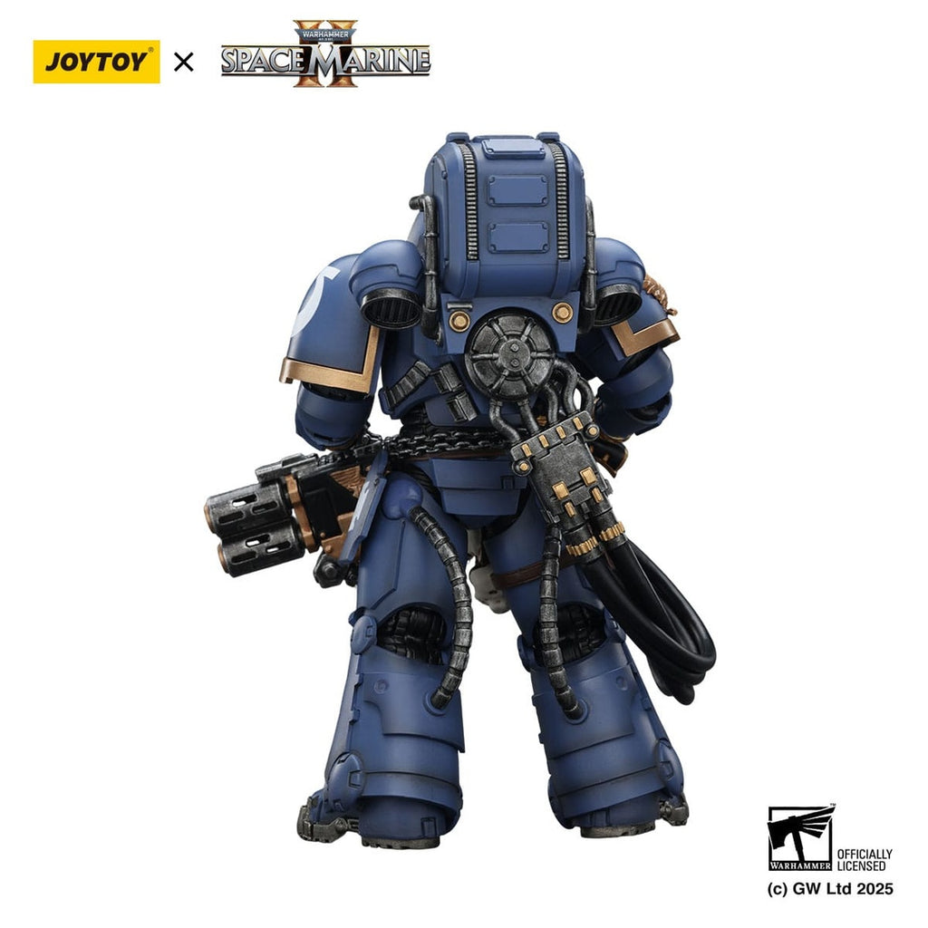 Image produit Warhammer 40,000: Space Marine 2 Figurine articulée Ultramarines Heavy Artificer Armor avec Relic Multi-Melta 13 cm