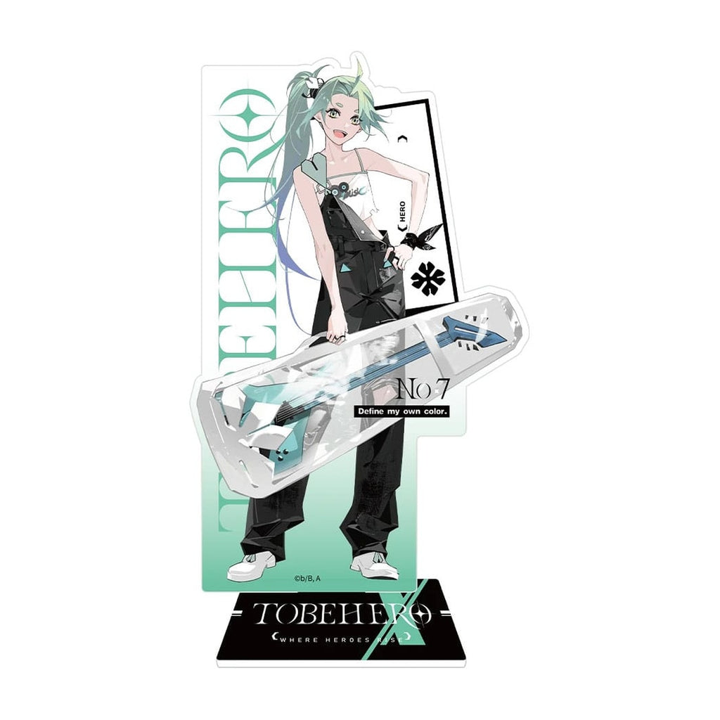 Image produit To Be Hero X Presentoir acrylique Hero Show Series Lucky Cyan 17 cm