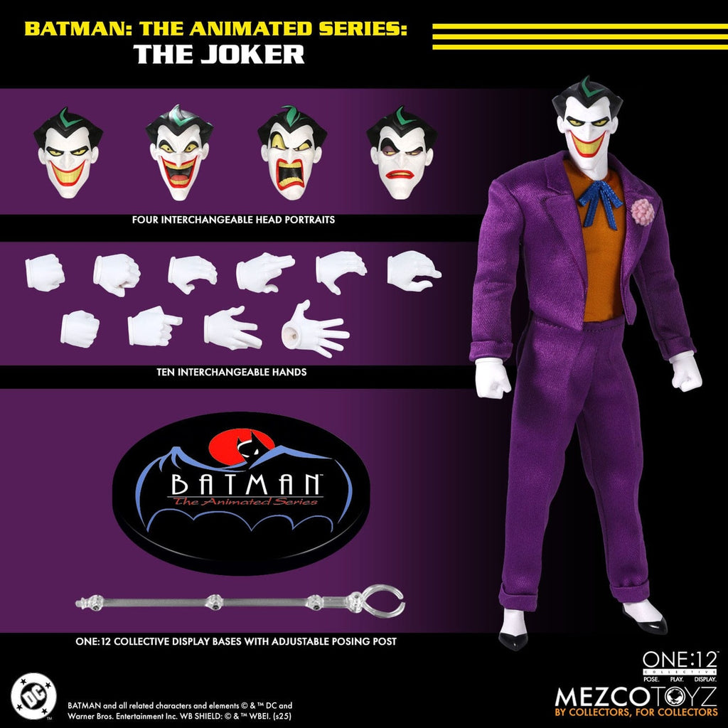 Image produit Batman: The Animated Series Figurine articulée 1/12 Le Joker 17 cm