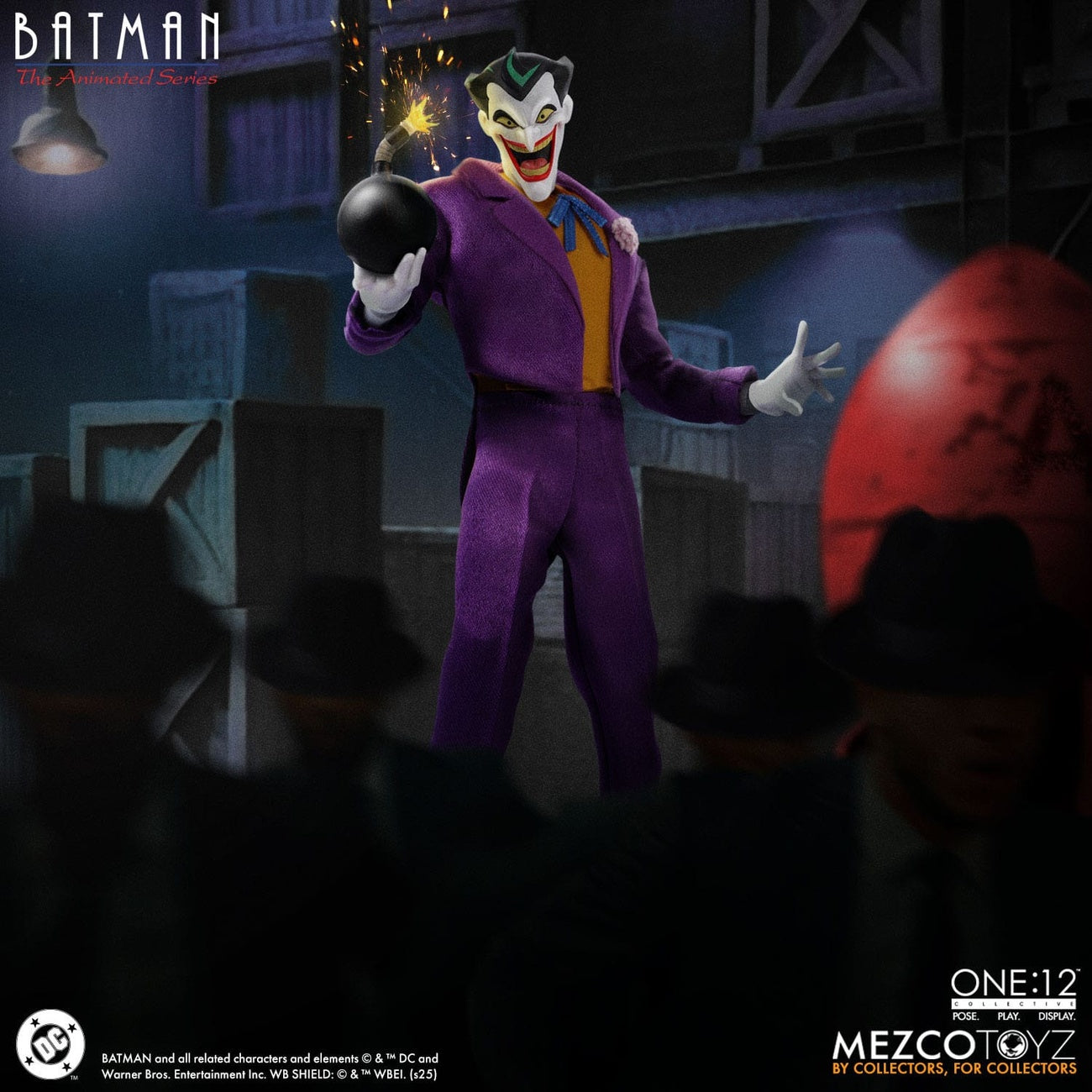 Image produit Batman: The Animated Series Figurine articulée 1/12 Le Joker 17 cm