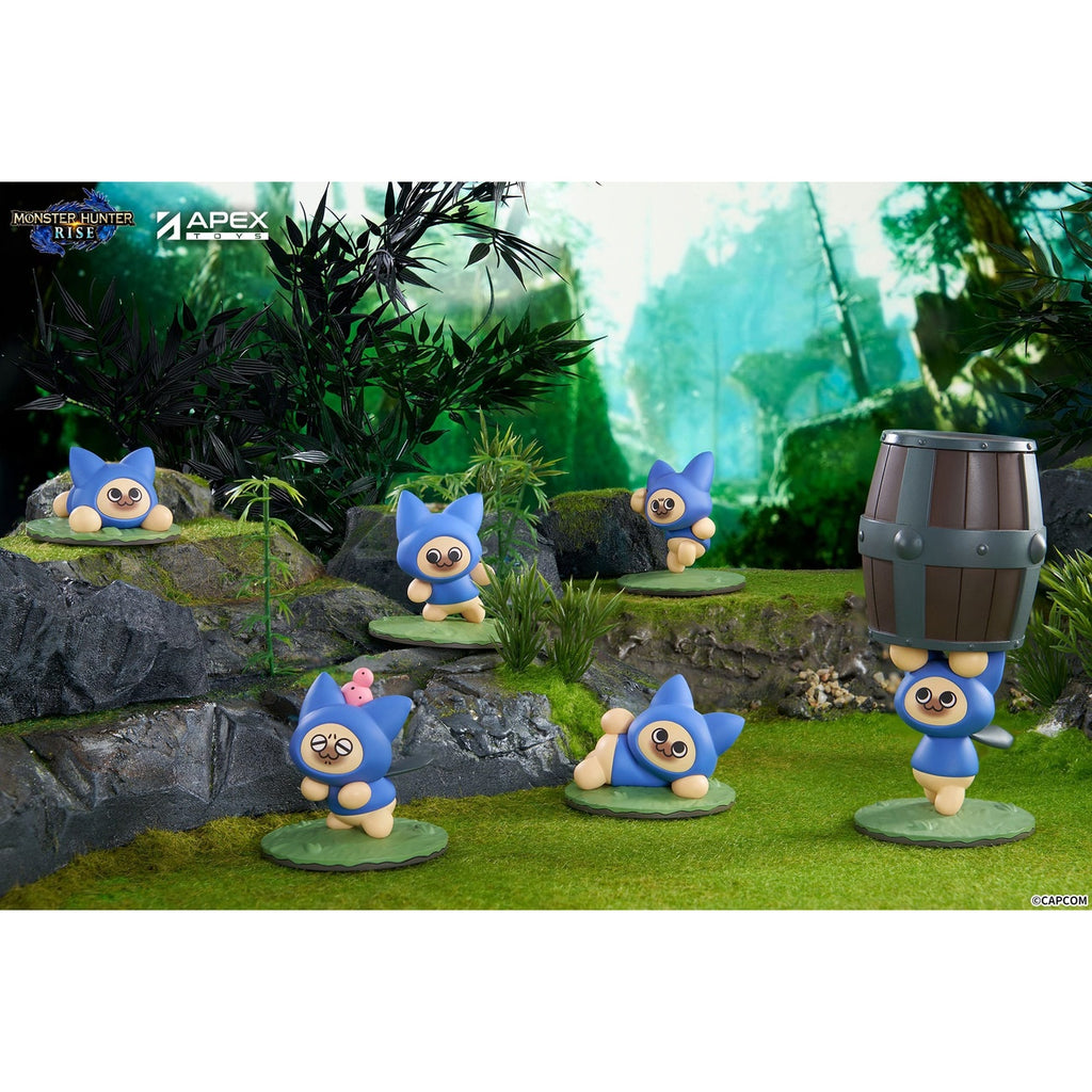 Image produit Monster Hunter Rise Figurines de collection 6-pack Felyne Cat