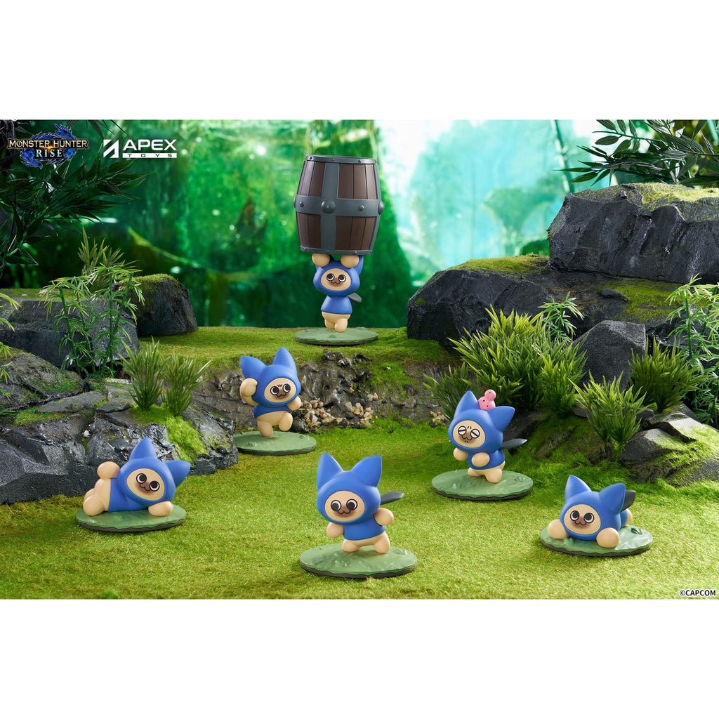Image produit Monster Hunter Rise Figurines de collection 6-pack Felyne Cat