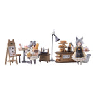 Image produit Decorated Life Collection Statue PVC Tea Time Cats - Cat Town Bakery Staff & Customer Set 12 cm