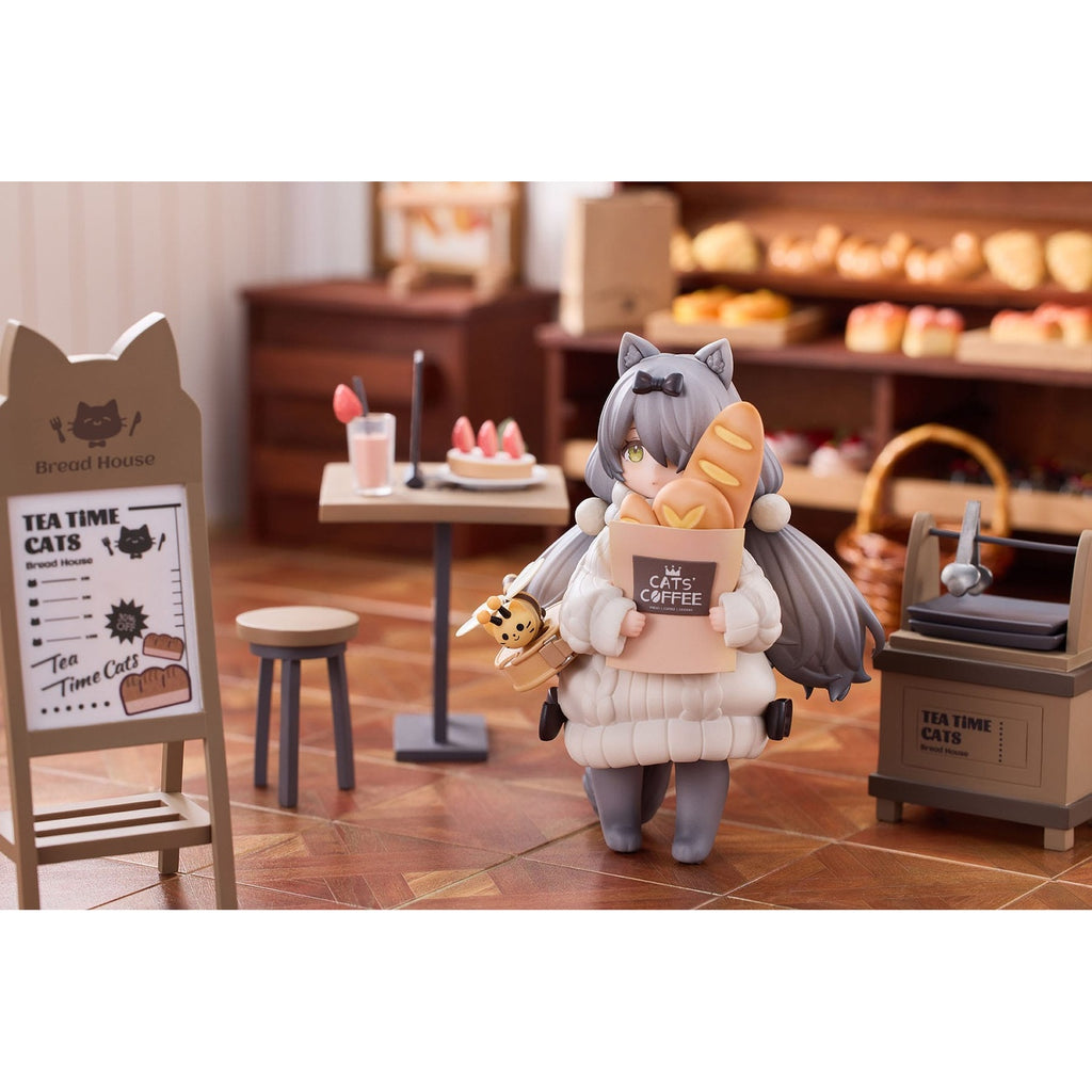 Image produit Decorated Life Collection Statue PVC Tea Time Cats - Cat Town Bakery Staff & Customer Set 12 cm