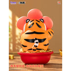 Image produit I Am Not Fat Tiger Statue Alexander the Tiger Rich Flower 20 cm