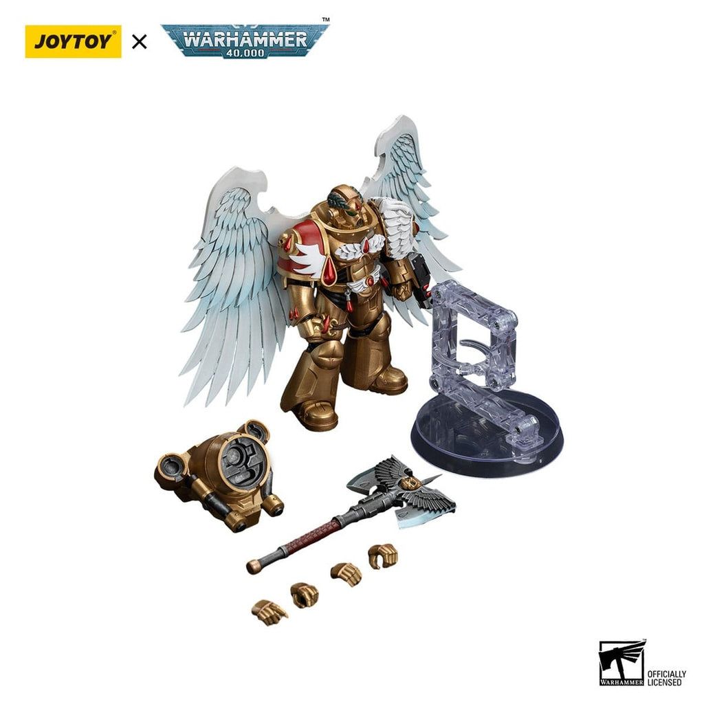 Image produit Warhammer 40,000 Figurine articulée 1/18 Blood Angels Sanguinary Guard avec Encarmine Axe 12 cm