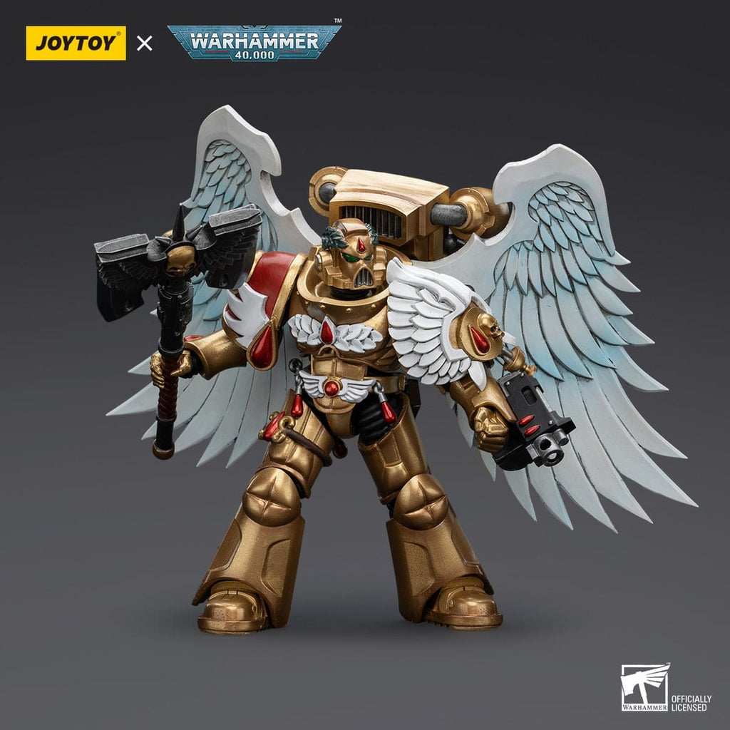 Image produit Warhammer 40,000 Figurine articulée 1/18 Blood Angels Sanguinary Guard avec Encarmine Axe 12 cm