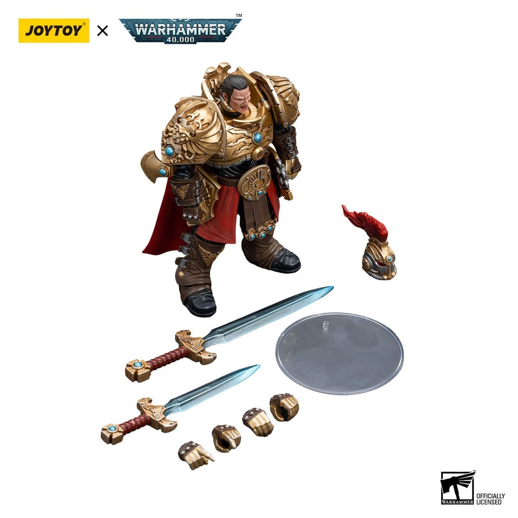 Image produit Figurine articulée Warhammer 40k 1/18 Adeptus Custodes Blade Champion 12 cm
