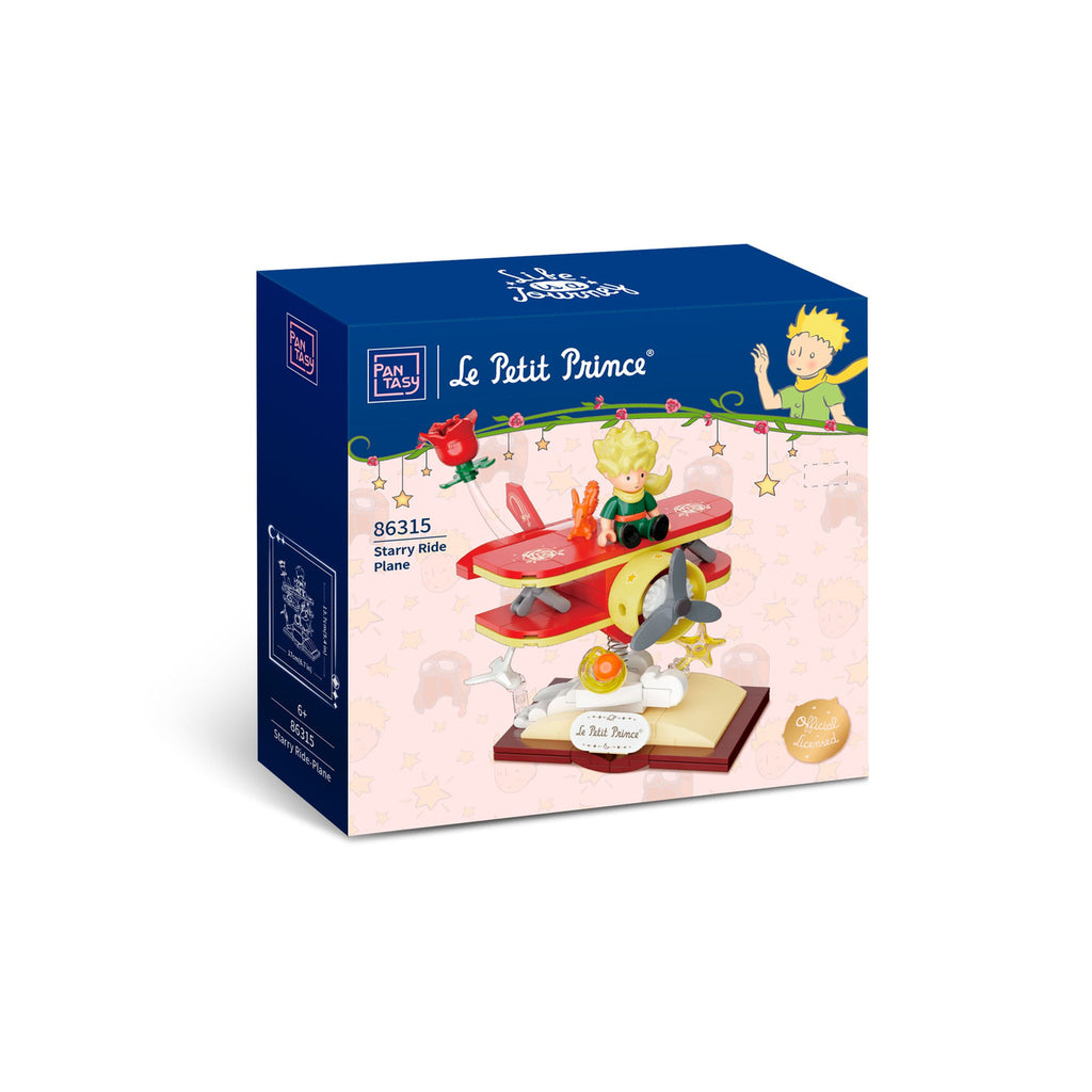 Image produit Le Petit Prince Starry Ride Set de construction Avion 14 cm