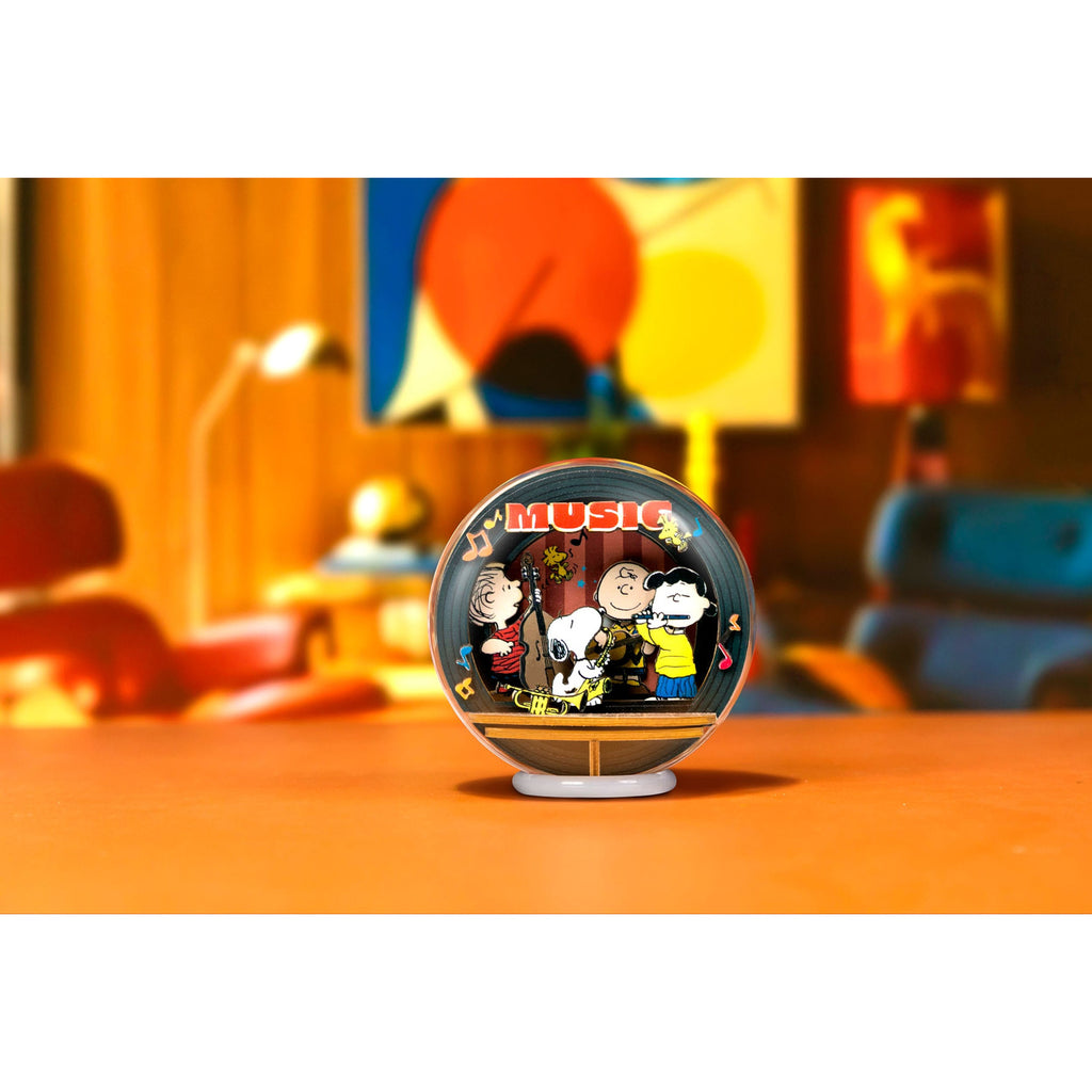 Image produit Peanuts Puremind Maquette Wooden Theater Globe Night of Music