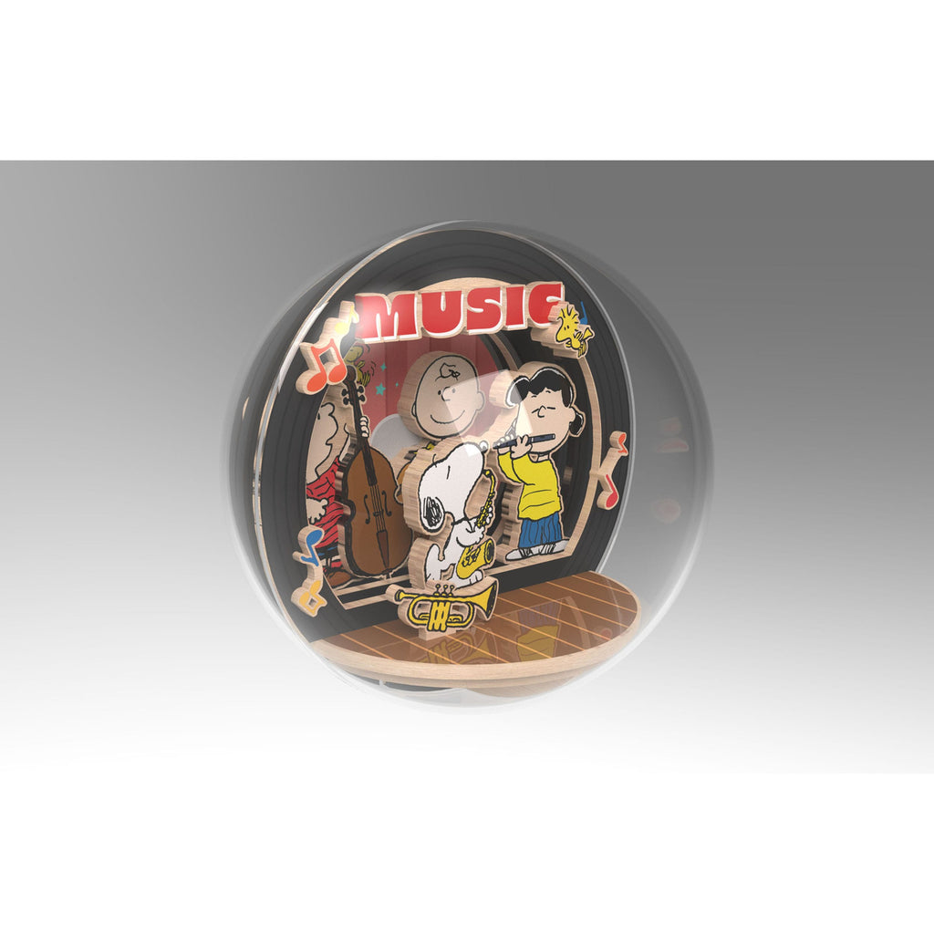 Image produit Peanuts Puremind Maquette Wooden Theater Globe Night of Music
