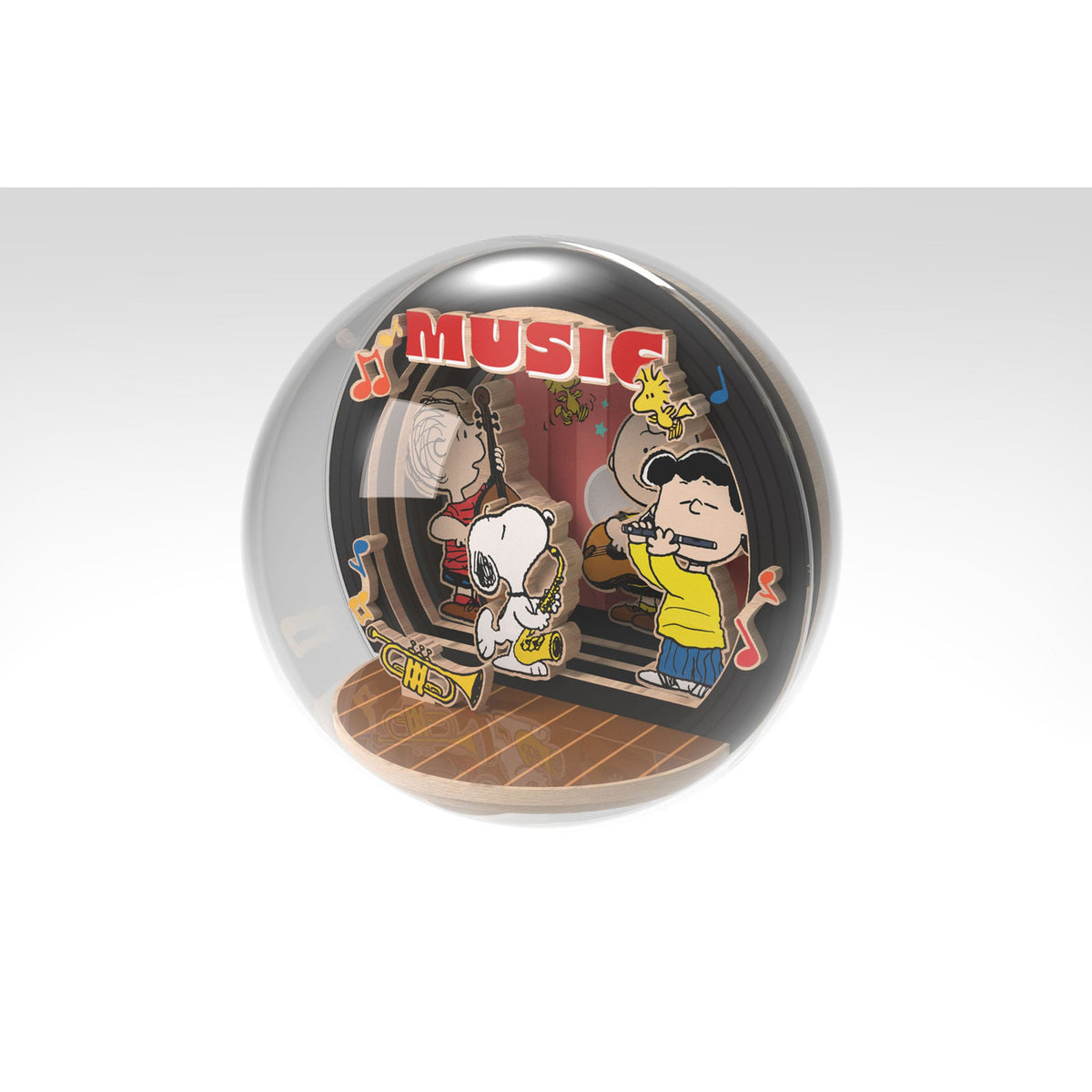 Image produit Peanuts Puremind Maquette Wooden Theater Globe Night of Music