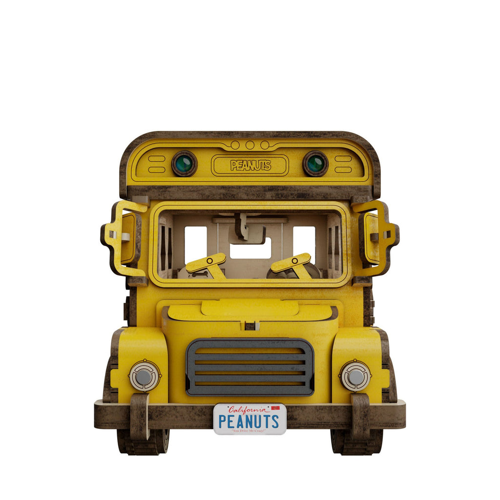 Image produit Peanuts Puremind Set de Construction School Bus