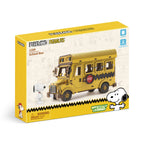 Image produit Peanuts Puremind Set de Construction School Bus