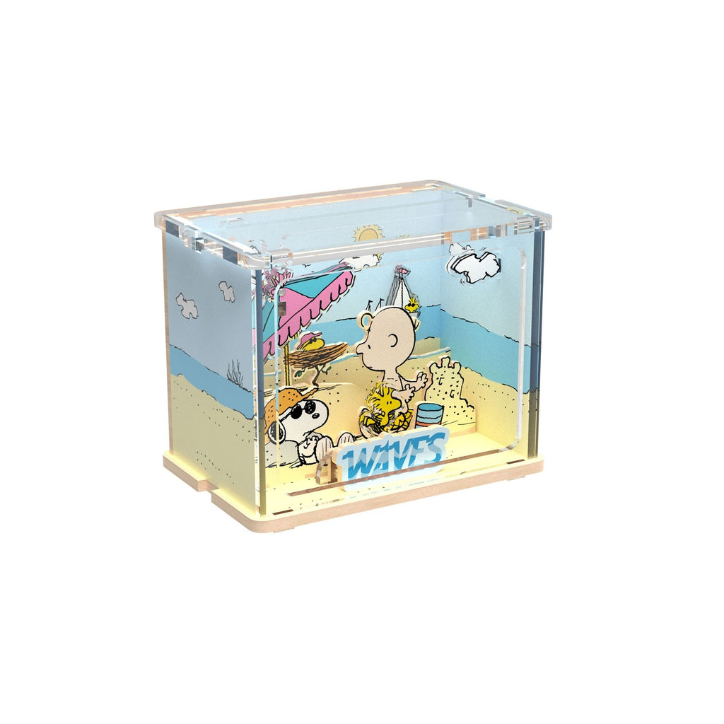 Image produit Les Peanuts Puremind kit DIY Mini Scene Chilling at the Beach