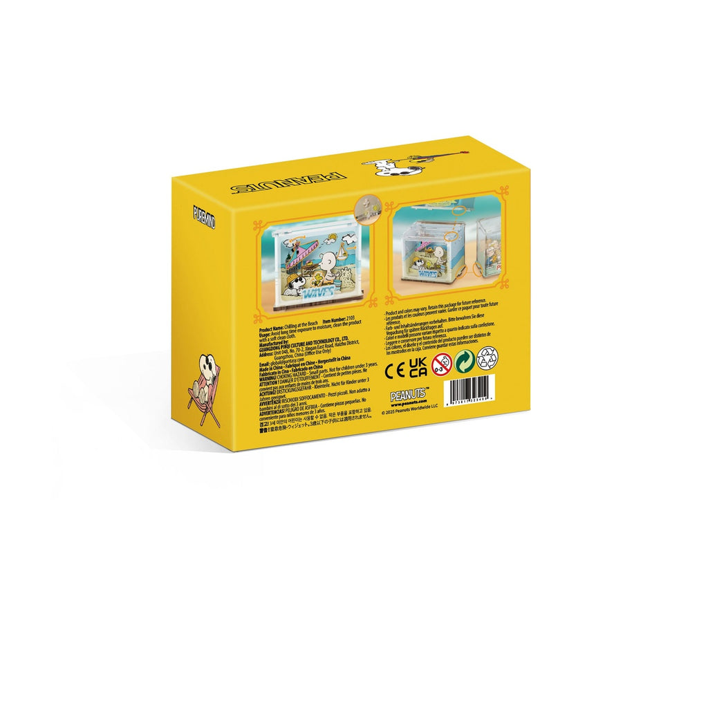 Image produit Les Peanuts Puremind kit DIY Mini Scene Chilling at the Beach