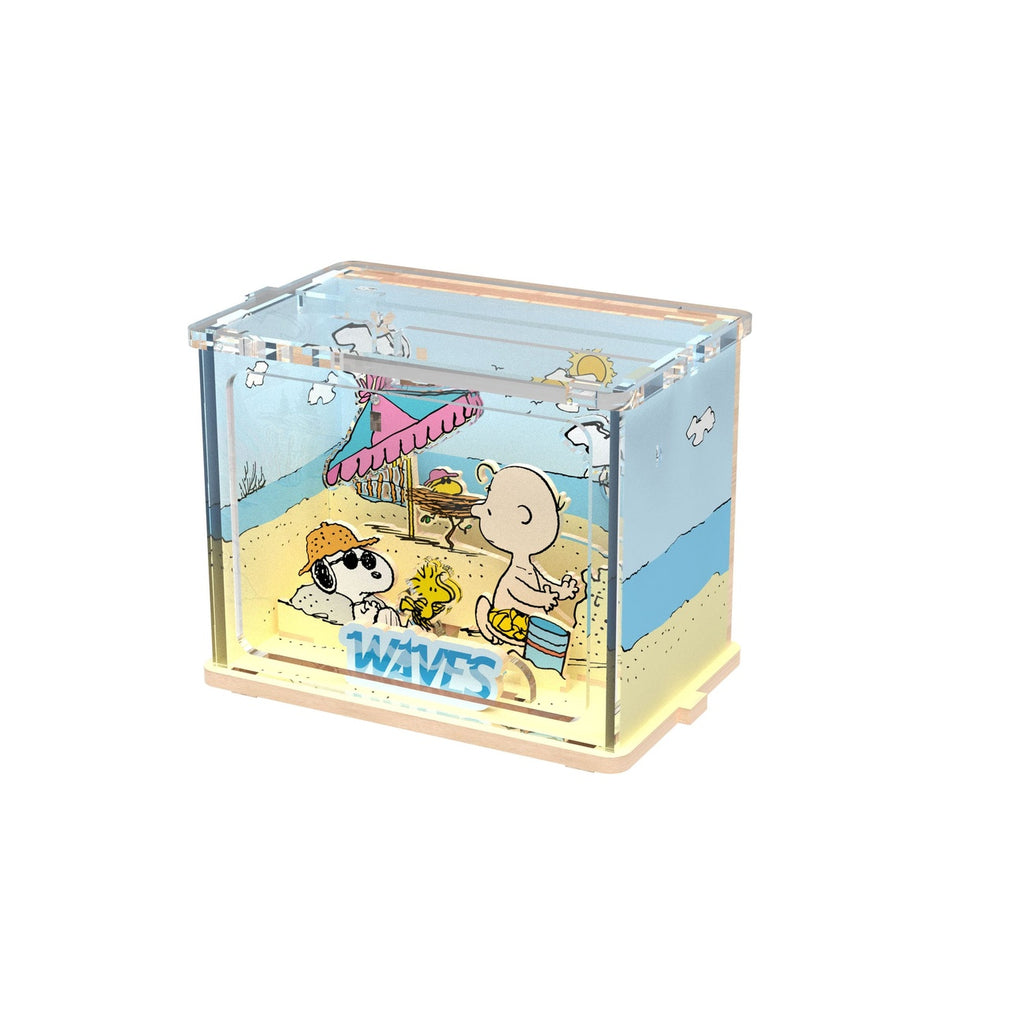 Image produit Les Peanuts Puremind kit DIY Mini Scene Chilling at the Beach