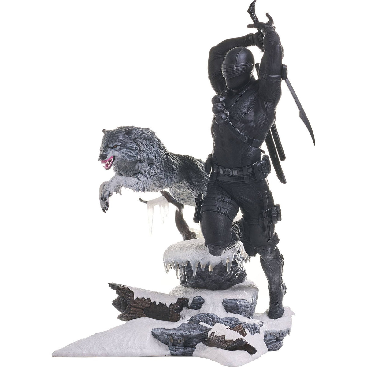 Image produit G.I. Joe Gallery Statue PVC Snake Eyes 28 cm