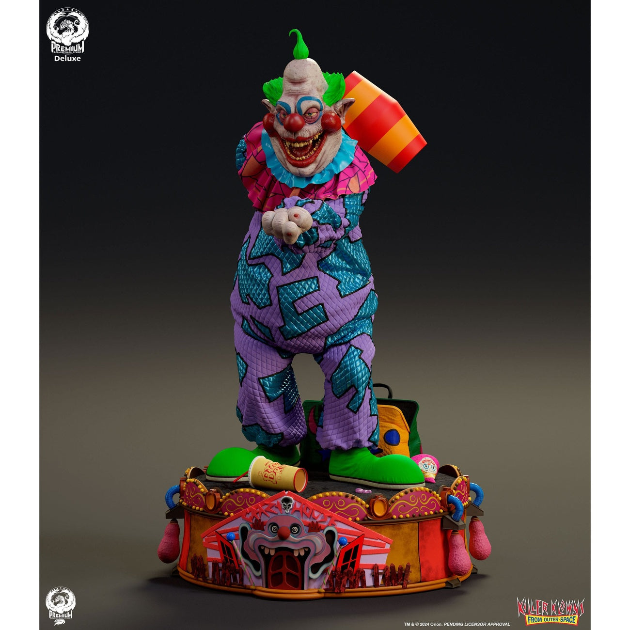 Image produit Space Invaders Premier Series Statue 1/4 Jumbo Deluxe Edition 64 cm
