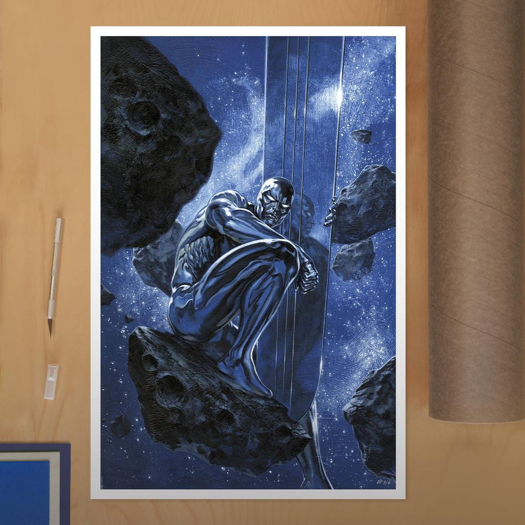 Image produit Marvel tirage d’art Silver Surfer : Ghost Light 61 x 41 cm - non encadré
