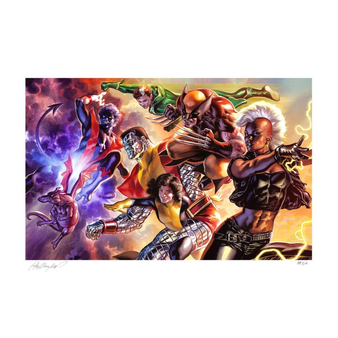 Image produit Marvel X-Men Impression d’art The X-Men par Felipe Massafera 46 x 66 cm – non encadrée