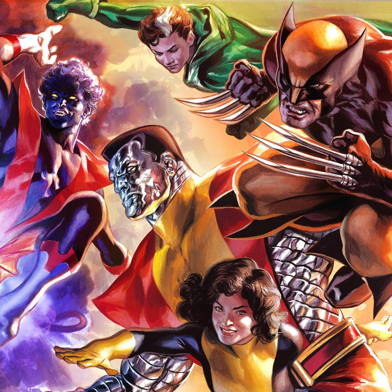 Image produit Marvel X-Men Impression d’art The X-Men par Felipe Massafera 46 x 66 cm – non encadrée