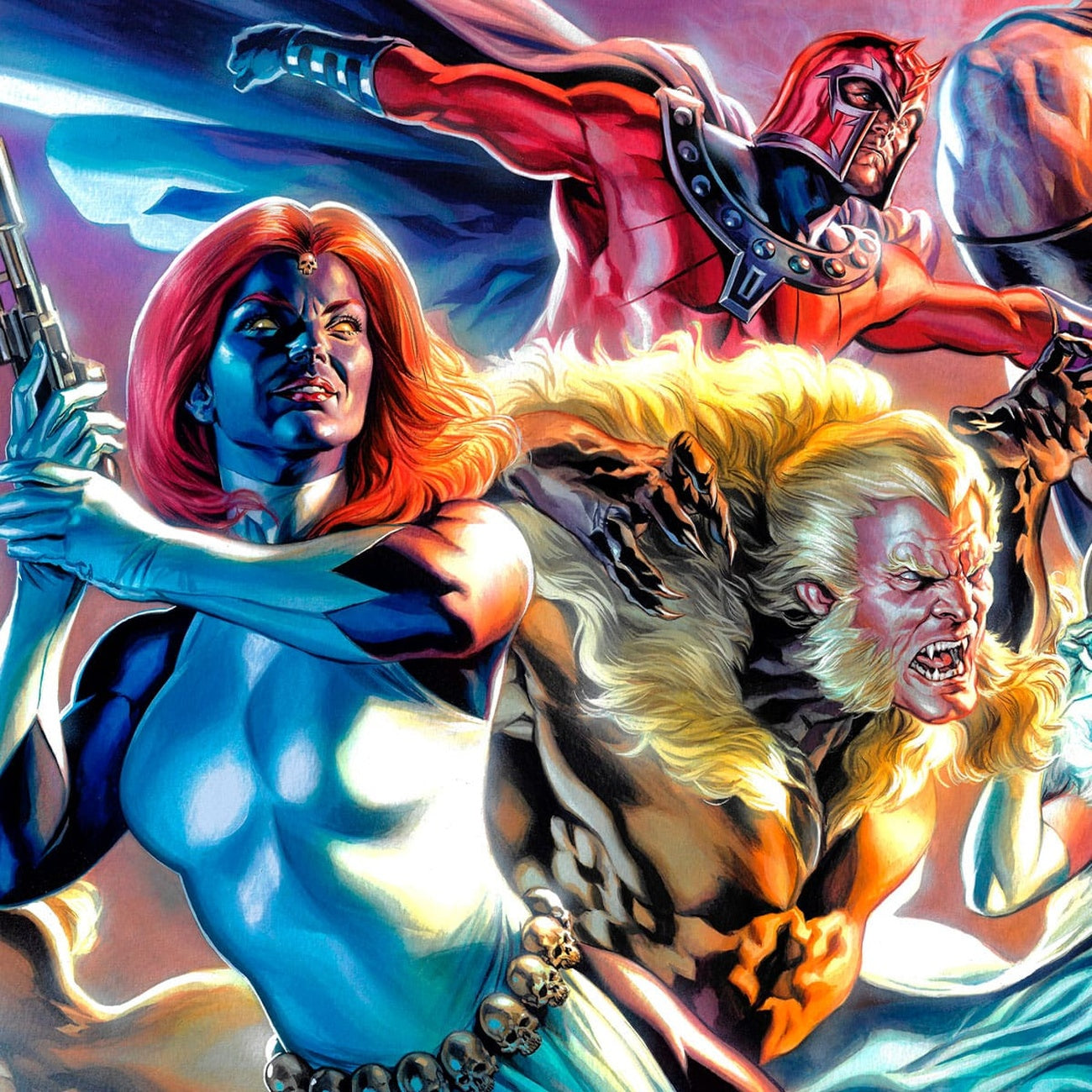 Image produit Marvel X-Men Poster artistique The Brotherhood of Mutants par Felipe Massafera 46 x 66 cm – non encadré