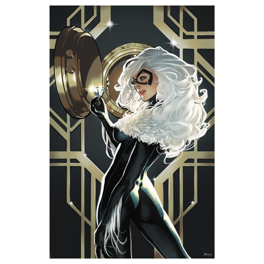 Image produit The Amazing Spider-Man Poster d’art Cosmic Black Cat 61 x 41 cm - non encadré