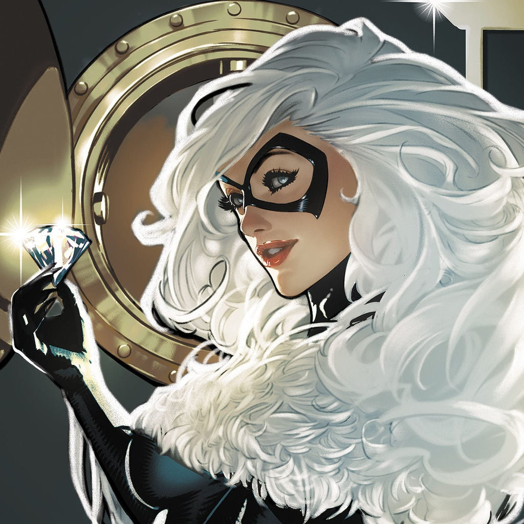 Image produit The Amazing Spider-Man Poster d’art Cosmic Black Cat 61 x 41 cm - non encadré