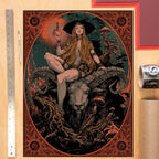 Image produit Sideshow Originals affiche d’art The Witch of the Woods 61 x 46 cm – non encadrée
