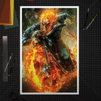 Image produit Marvel Poster d’art Cosmic Ghost Rider 61 x 41 cm – non encadré
