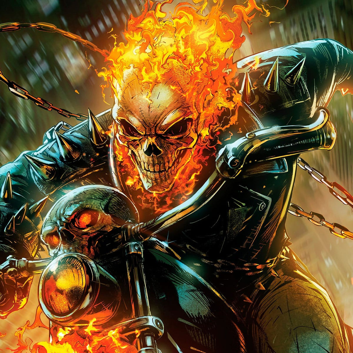 Image produit Marvel Poster d’art Cosmic Ghost Rider 61 x 41 cm – non encadré