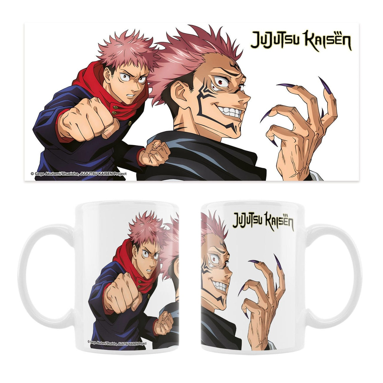Image produit Jujutsu Kaisen Mug en céramique Yuji & Sukuna