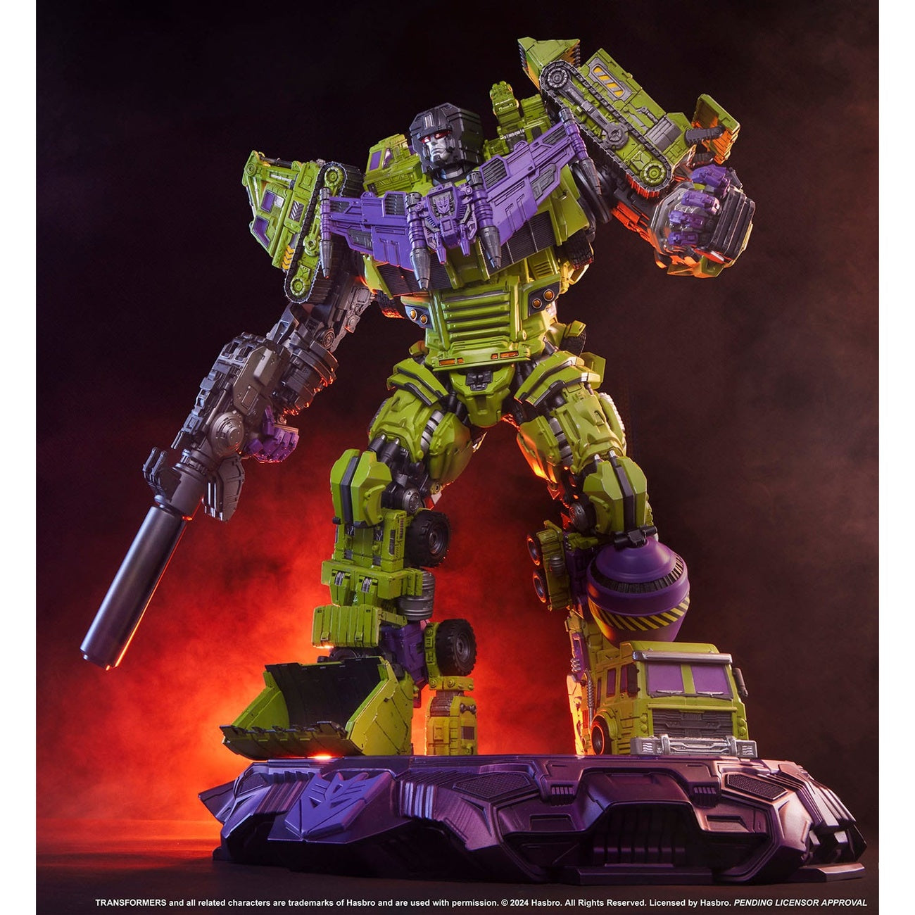 Image produit Transformers Statue Devastator Museum Scale 114 cm