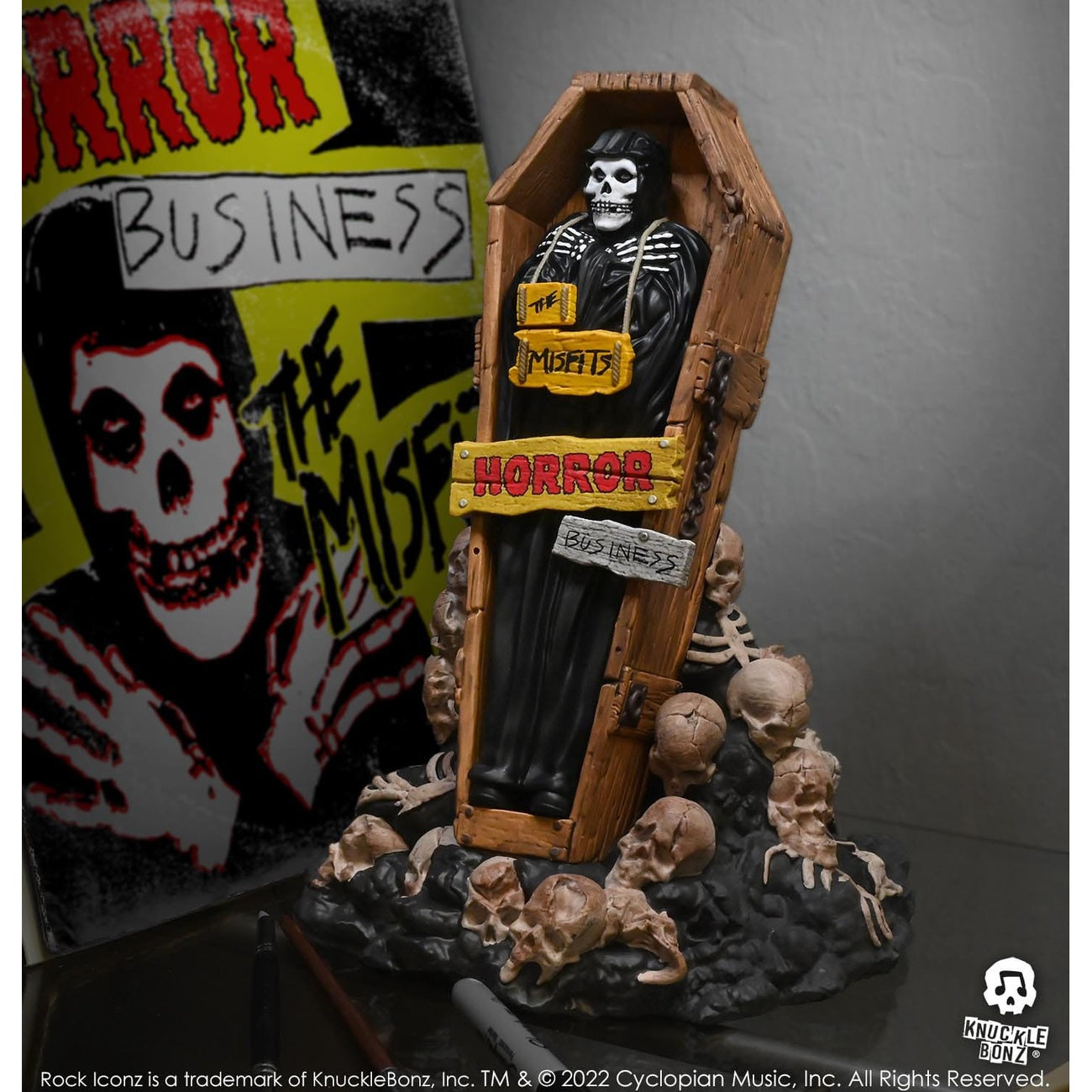 Image produit Statue 3D en vinyle Misfits Horror Business 25 cm