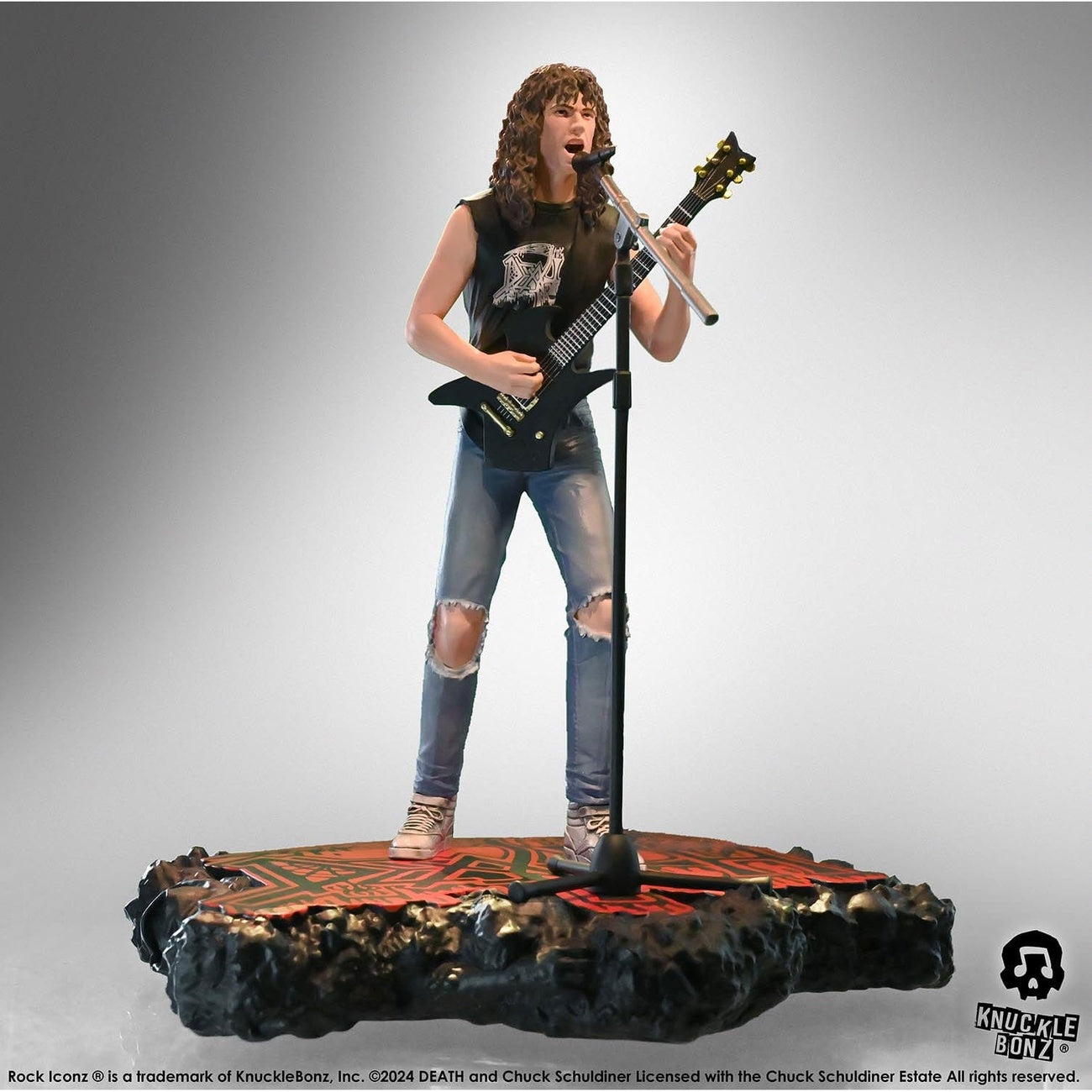Image produit Death Rock Iconz Statue Chuck Schuldiner II 22 cm
