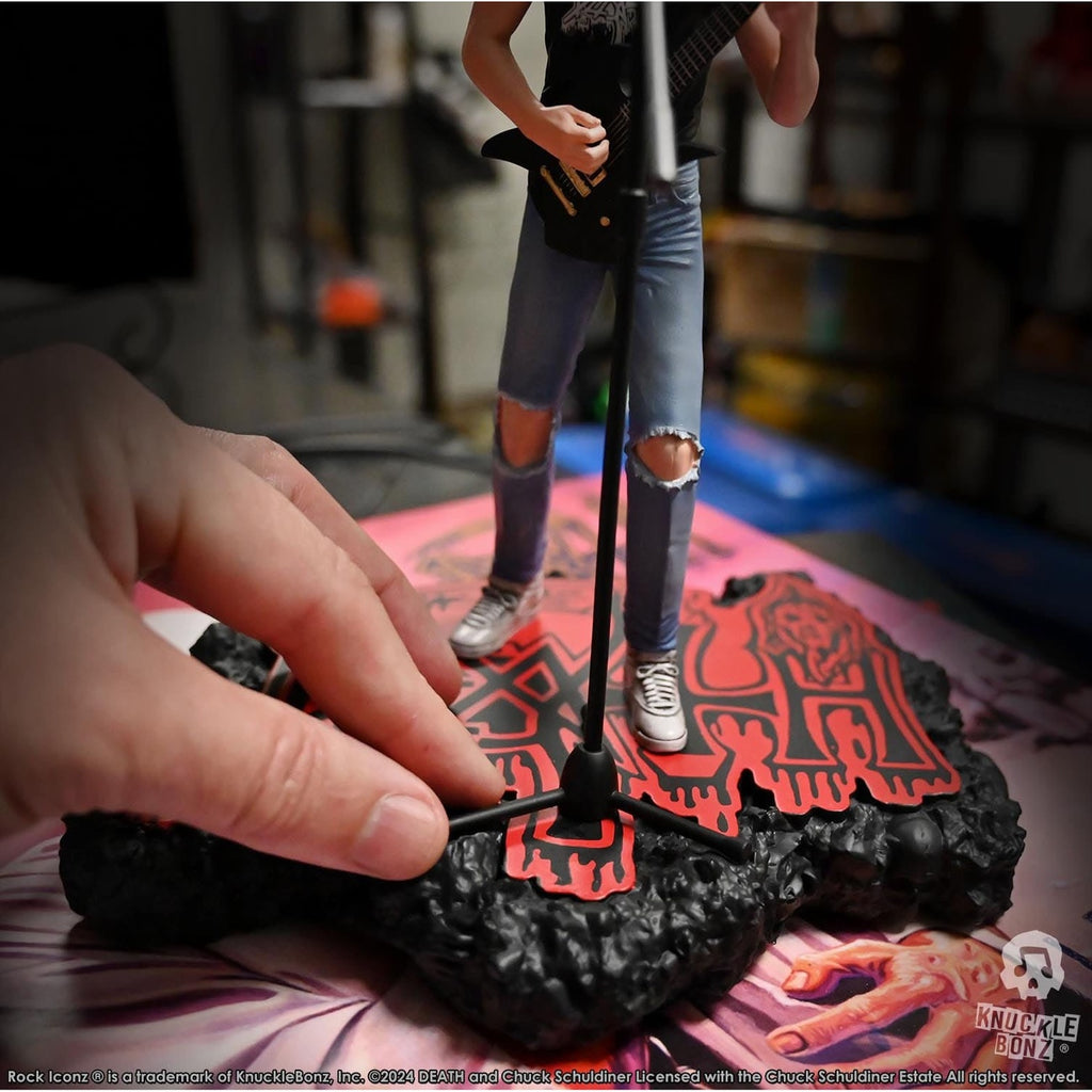 Image produit Death Rock Iconz Statue Chuck Schuldiner II 22 cm