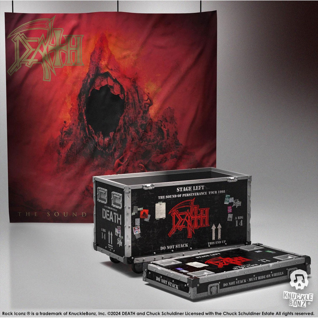 Image produit Death Rock Ikonz On Tour Statue Road Case & Décor de Scène Set The Sound of Perseverance Tour 1998