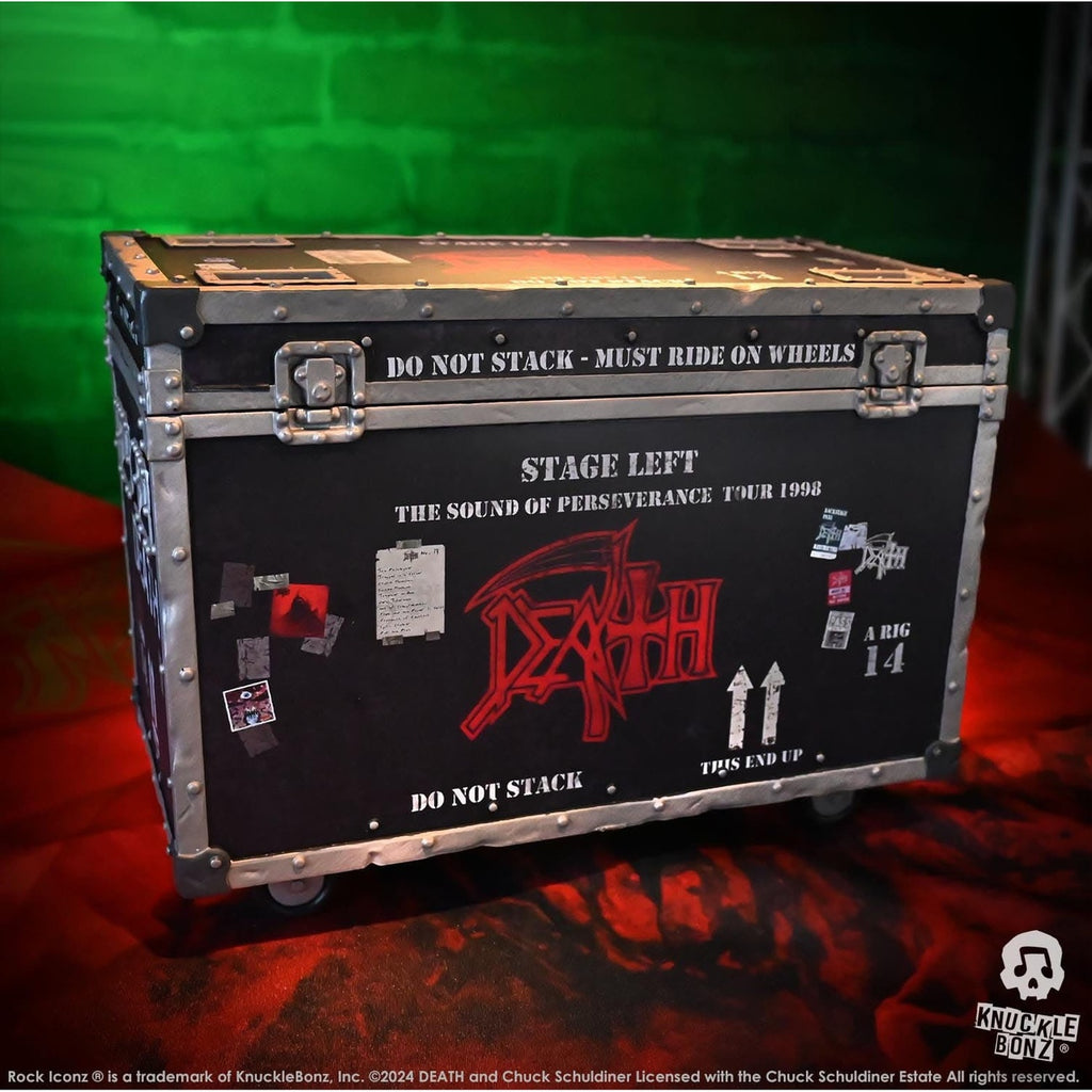 Image produit Death Rock Ikonz On Tour Statue Road Case & Décor de Scène Set The Sound of Perseverance Tour 1998