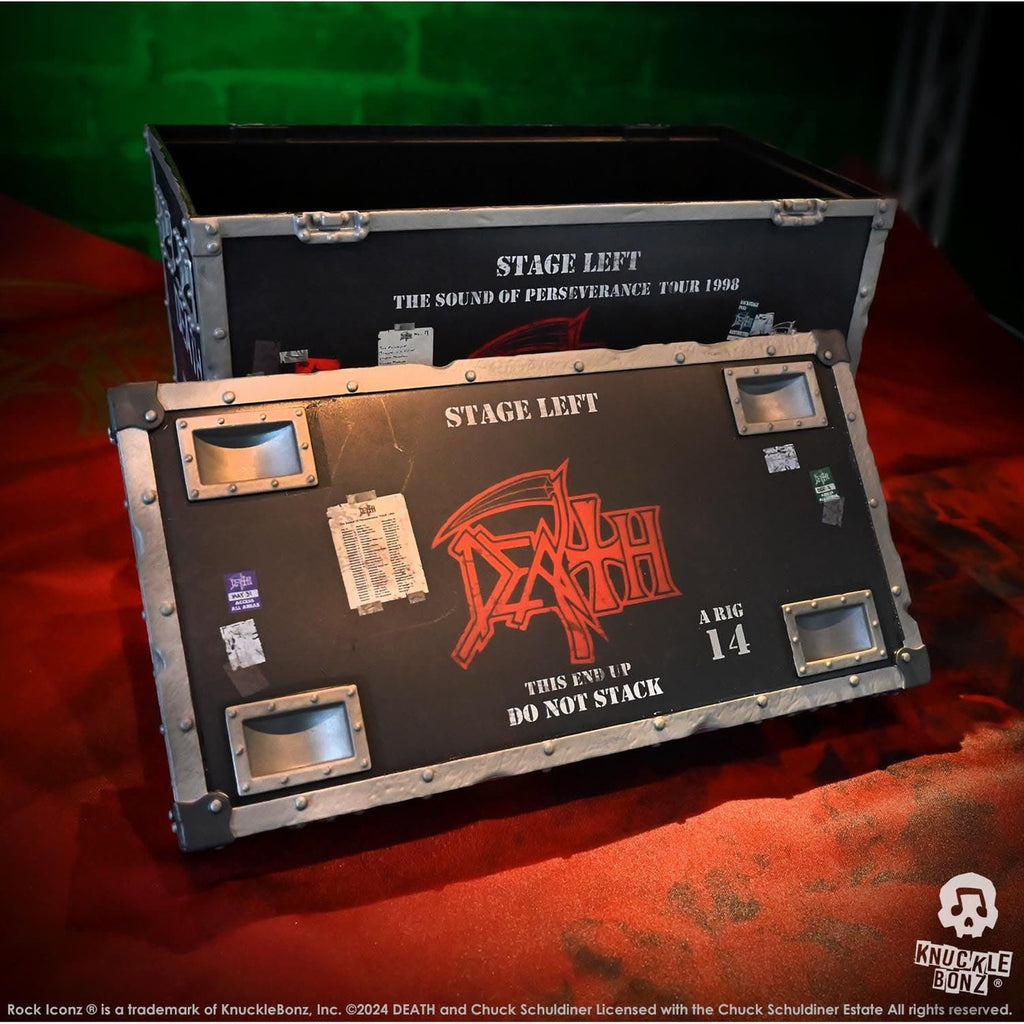 Image produit Death Rock Ikonz On Tour Statue Road Case & Décor de Scène Set The Sound of Perseverance Tour 1998