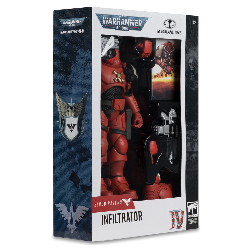 Image produit Warhammer 40 000 figurine articulée Infiltrator (Blood Ravens) (Dawn of War 4) 20 cm