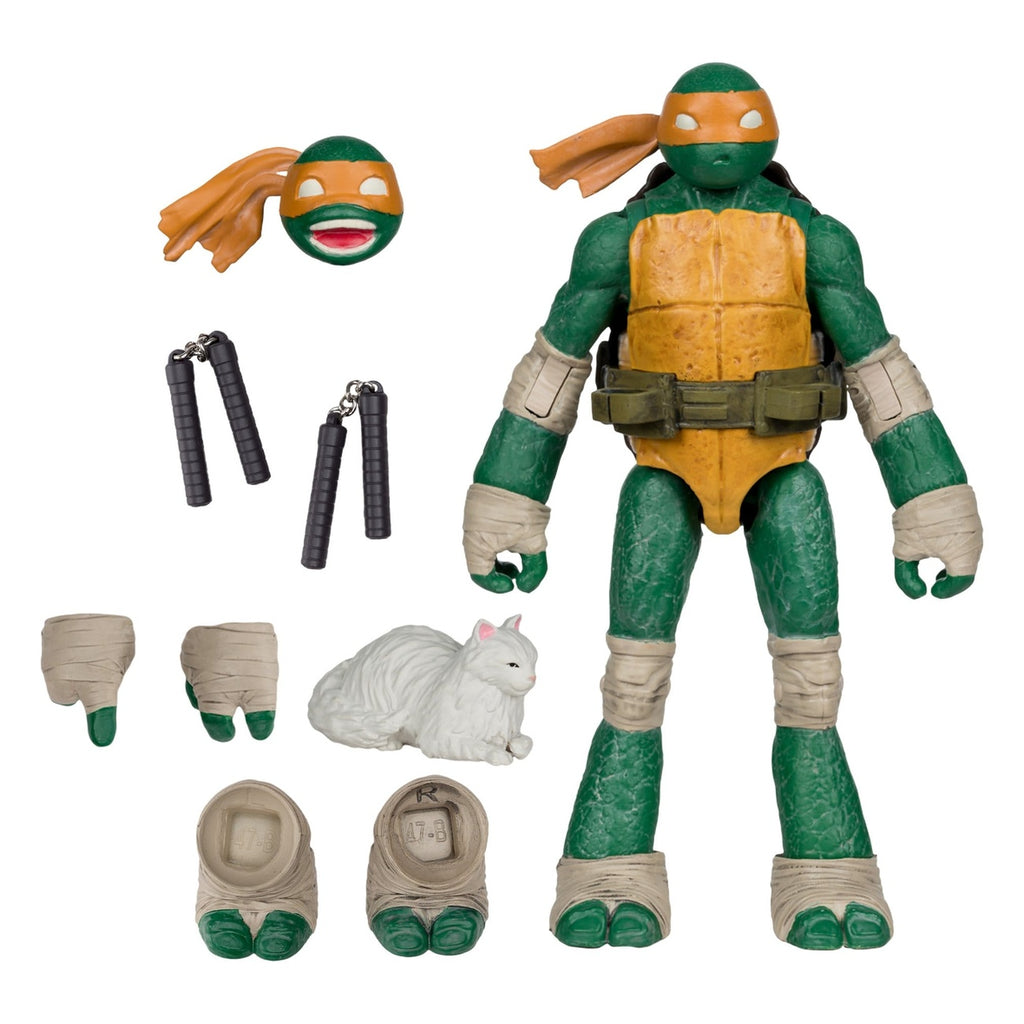 Image produit Teenage Mutant Ninja Turtles Page Punchers figurine articulée Michelangelo 13 cm