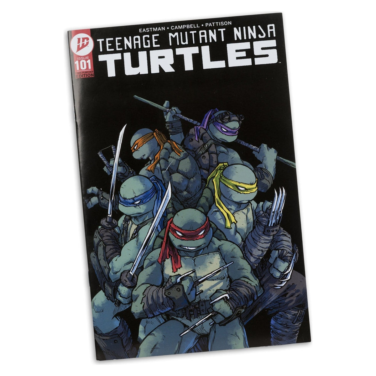 Image produit Teenage Mutant Ninja Turtles Page Punchers figurine articulée Michelangelo 13 cm