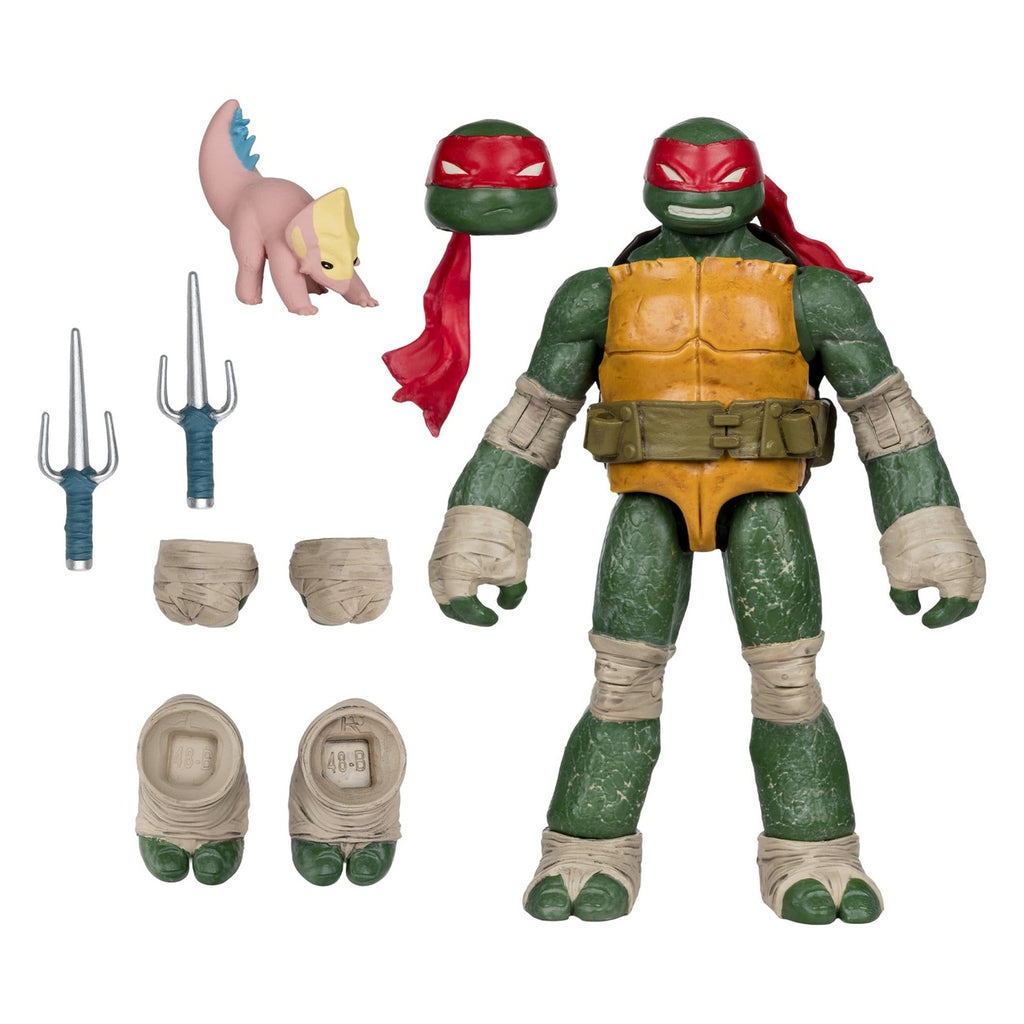 Image produit Teenage Mutant Ninja Turtles Page Punchers figurine d’action Raphael 13 cm